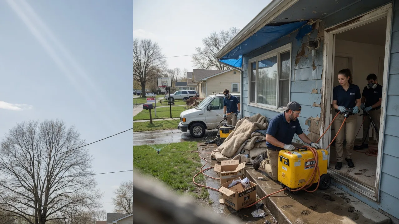 Basement Flood Cleanup in Proctor, WV near me